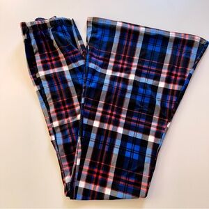 Forever 21 Plaid Bellbottom Pants